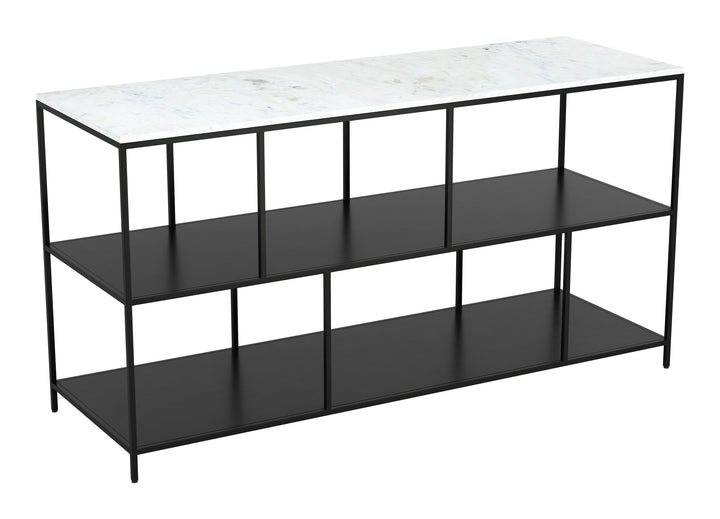 Zuo Singularity Console Table White & Black