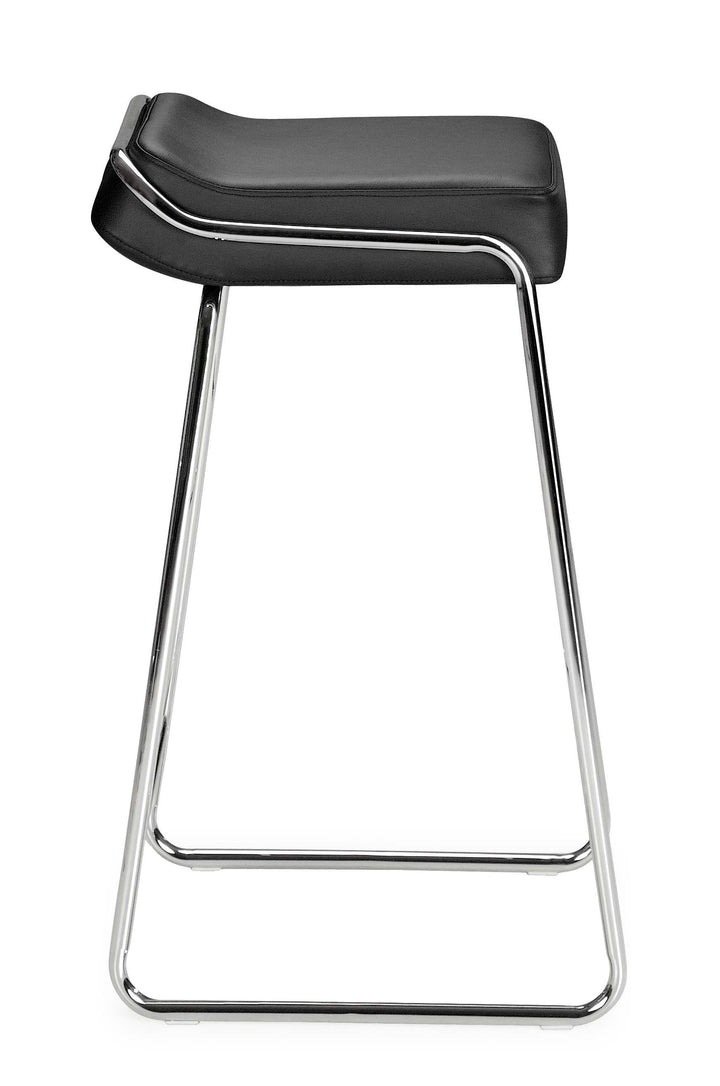Zuo Wedge Barstool (Set of 2) Black