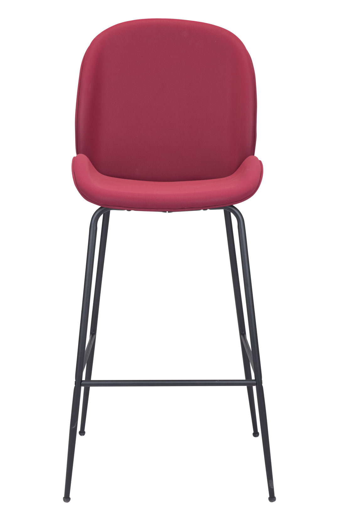 Zuo Miles Barstool Red