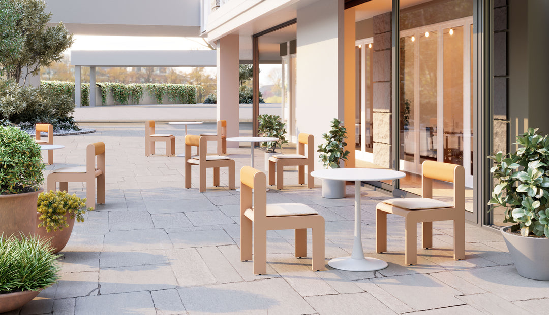 Zuo Soleil Dining Table White