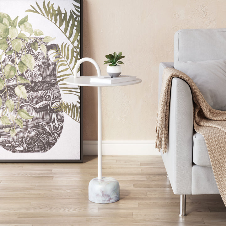 Zuo Will Side Table White