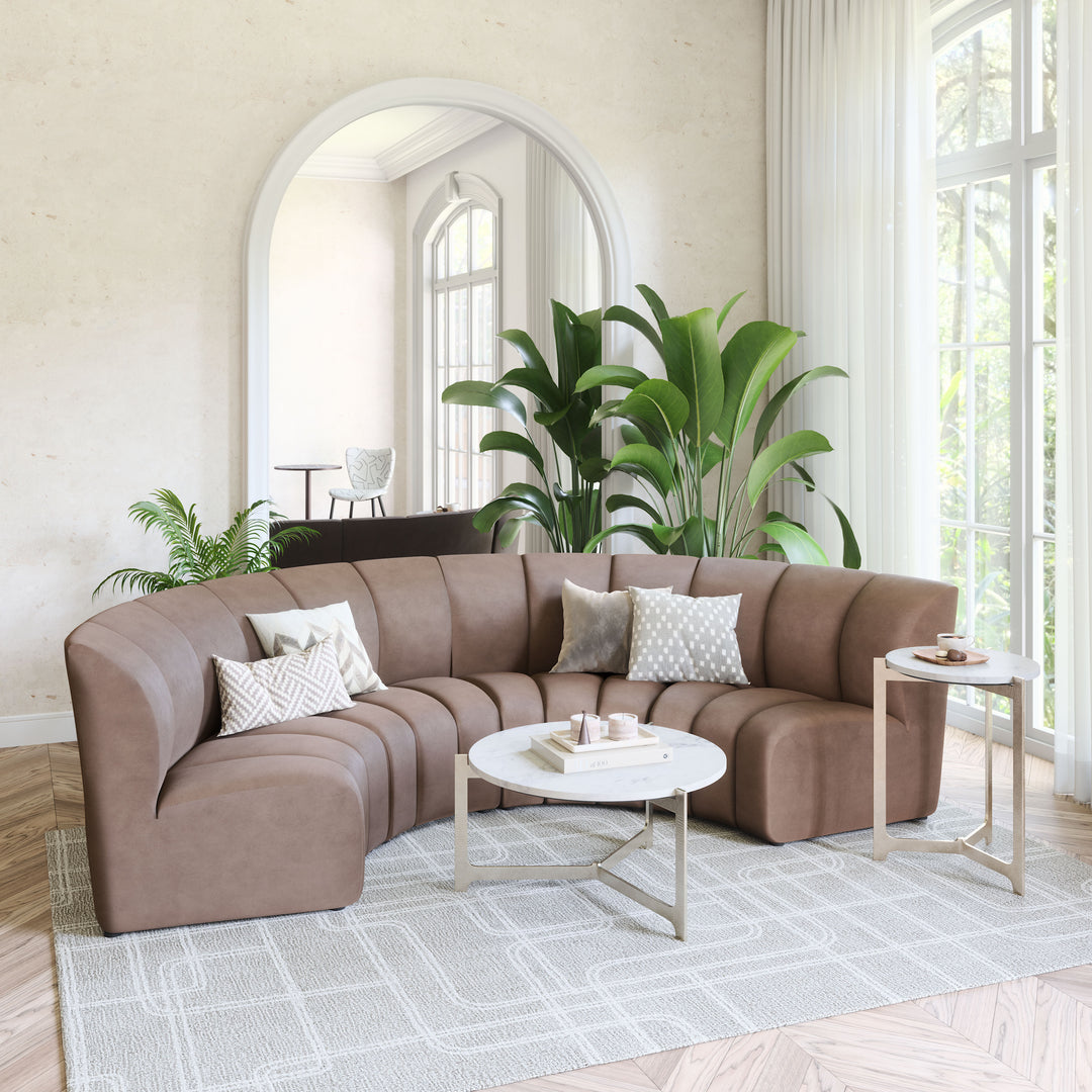 Zuo Garbi Modular Sectional Beige