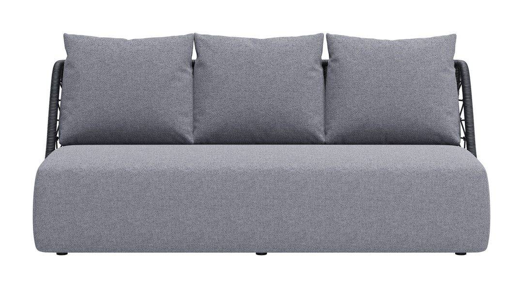 Zuo Mekan Sofa Gray