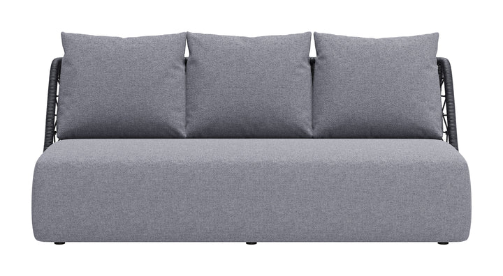 Zuo Mekan Sofa Gray