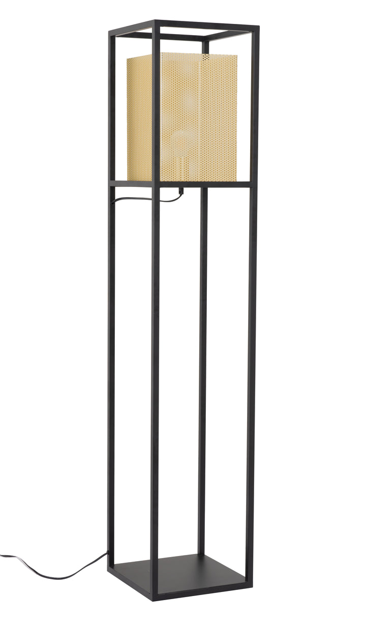 Zuo Yves Floor Lamp Gold & Black