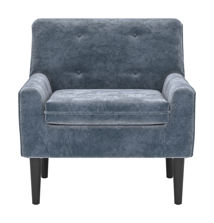 Zuo Frankfurt Armchair Gray