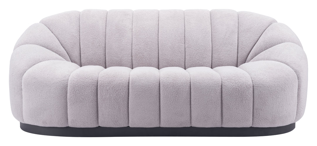 Zuo Bhutan Sofa Light Gray