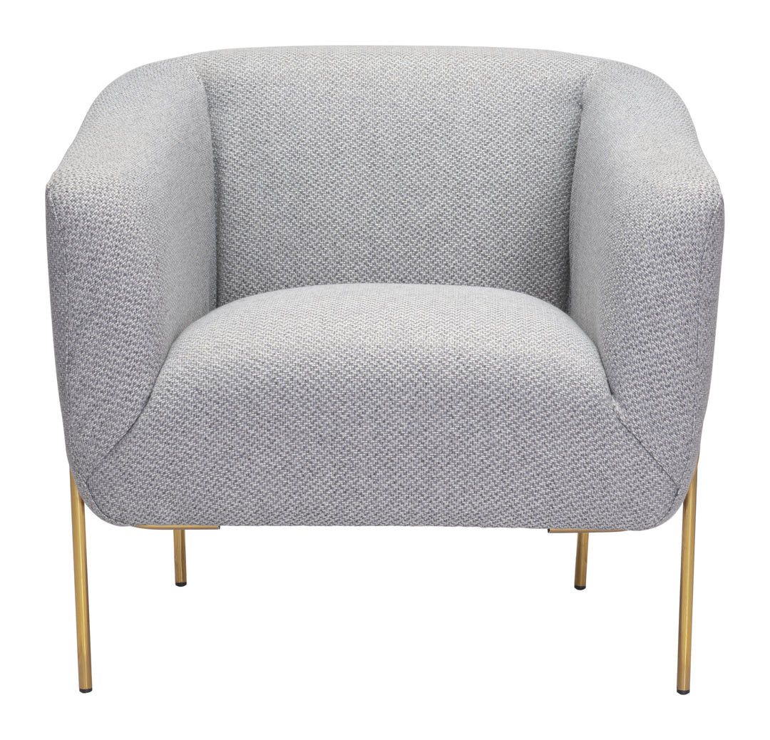 Zuo Micaela Armchair Gray