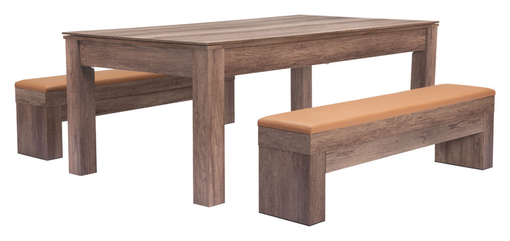 Zuo Bonker 3 in 1 Table Brown