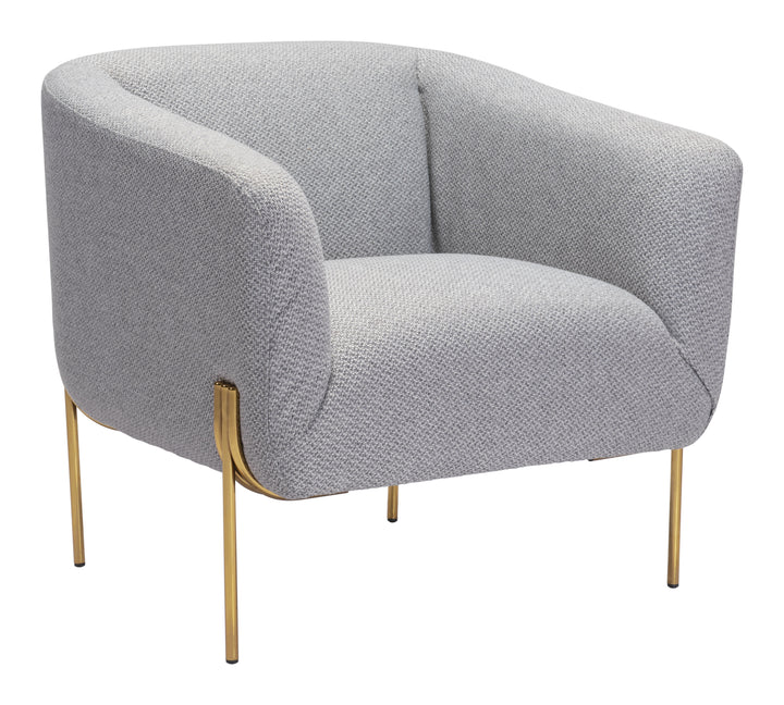 Zuo Micaela Armchair Gray