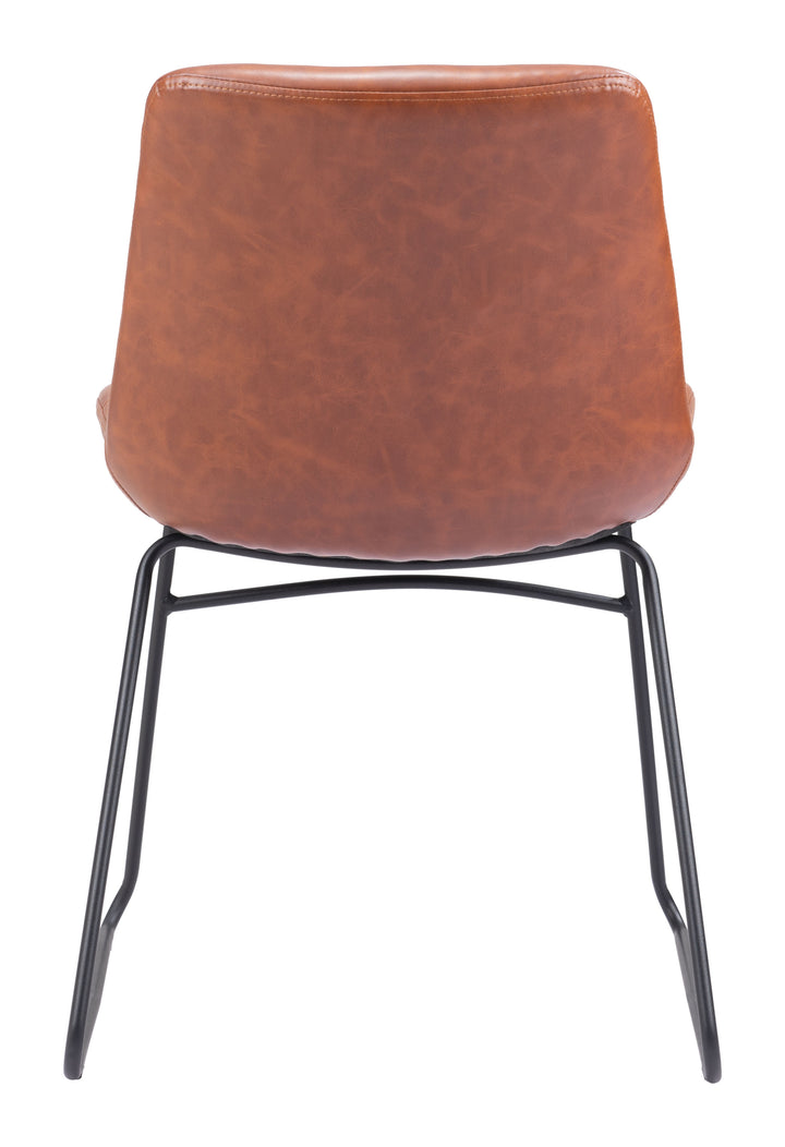 Zuo Tammy Dining Chair (Set of 2) Vintage Brown