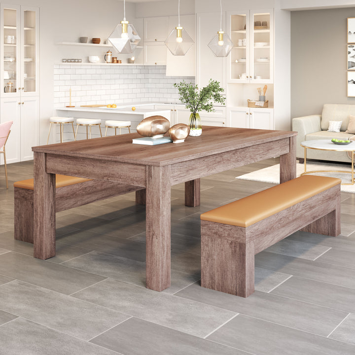 Zuo Bonker 3 in 1 Table Brown