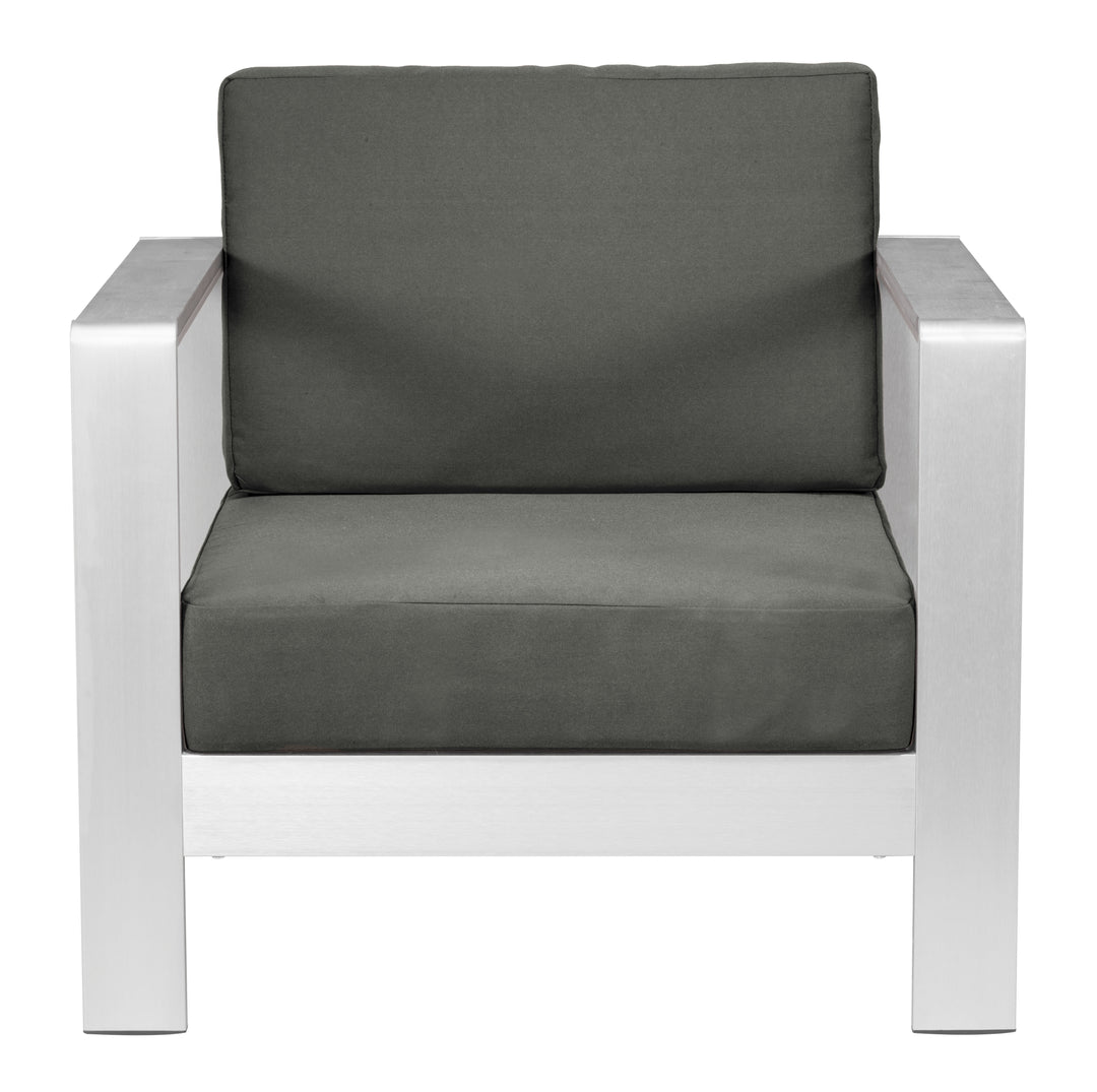 Zuo Cosmopolitan Armchair Dark Gray