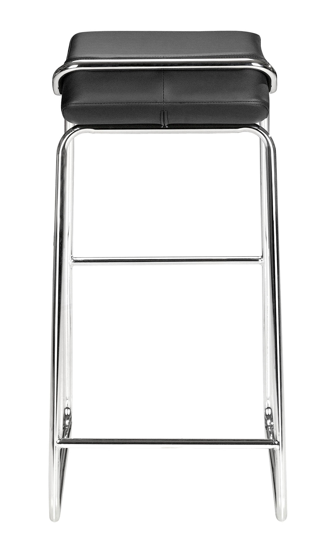 Zuo Wedge Barstool (Set of 2) Black