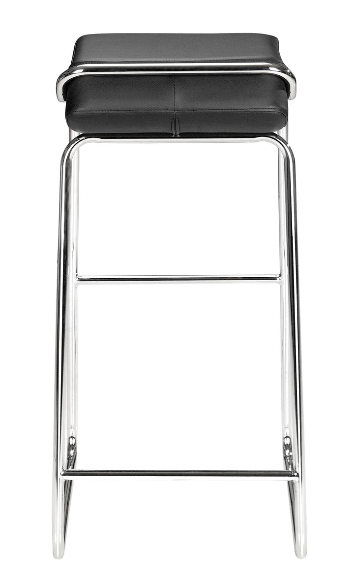 Zuo Wedge Barstool (Set of 2) Black