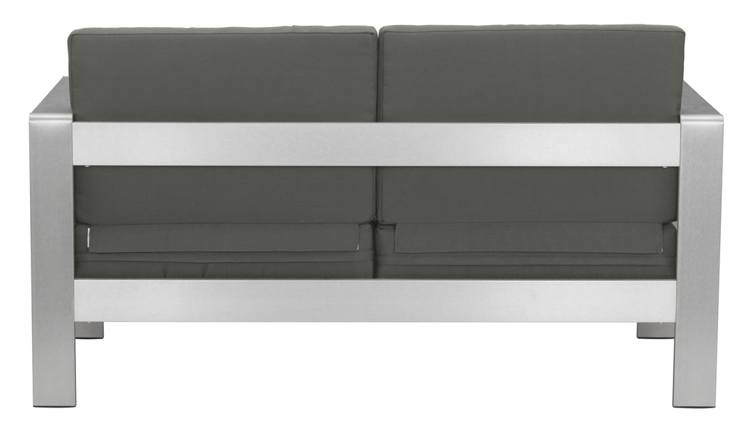 Zuo Cosmopolitan Sofa Dark Gray