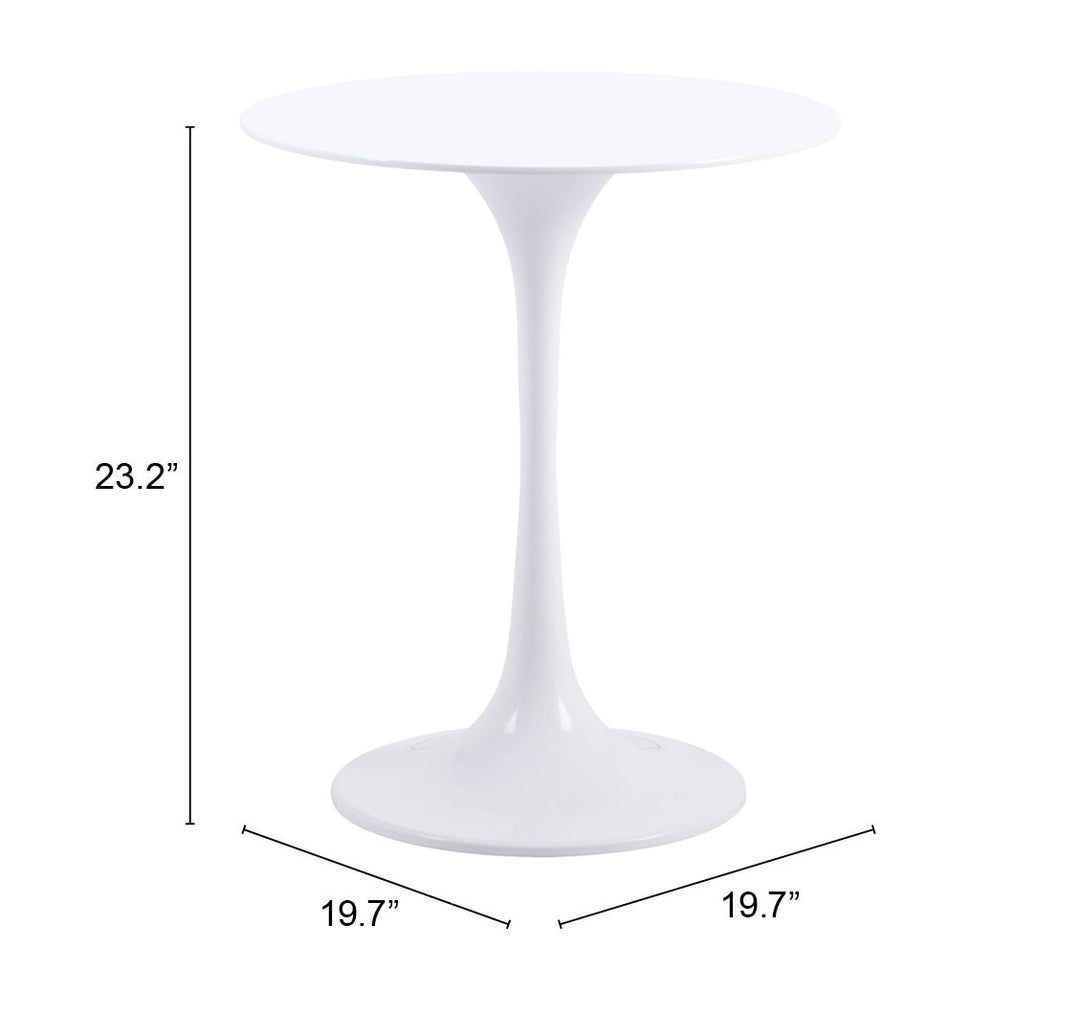 Zuo Wilco Side Table White