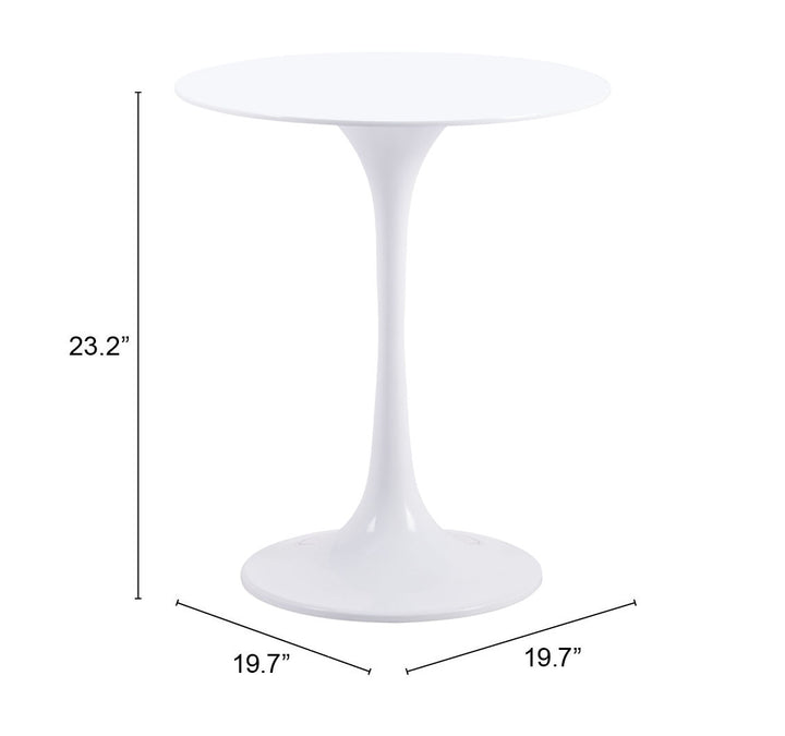 Zuo Wilco Side Table White
