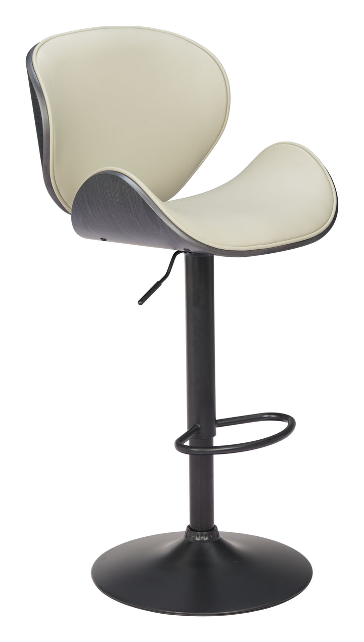Zuo Meyane Barstool Gray