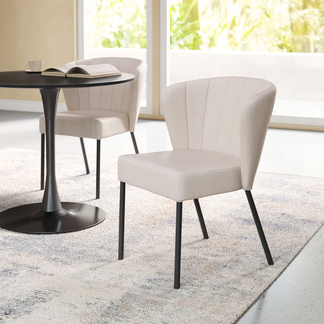 Zuo Aimee Dining Chair (Set of 2) Beige