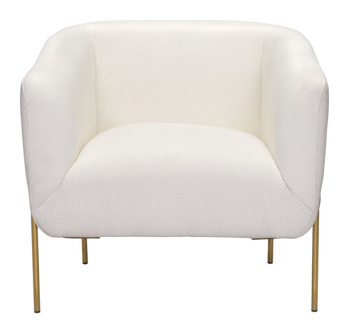 Zuo Micaela Armchair Ivory