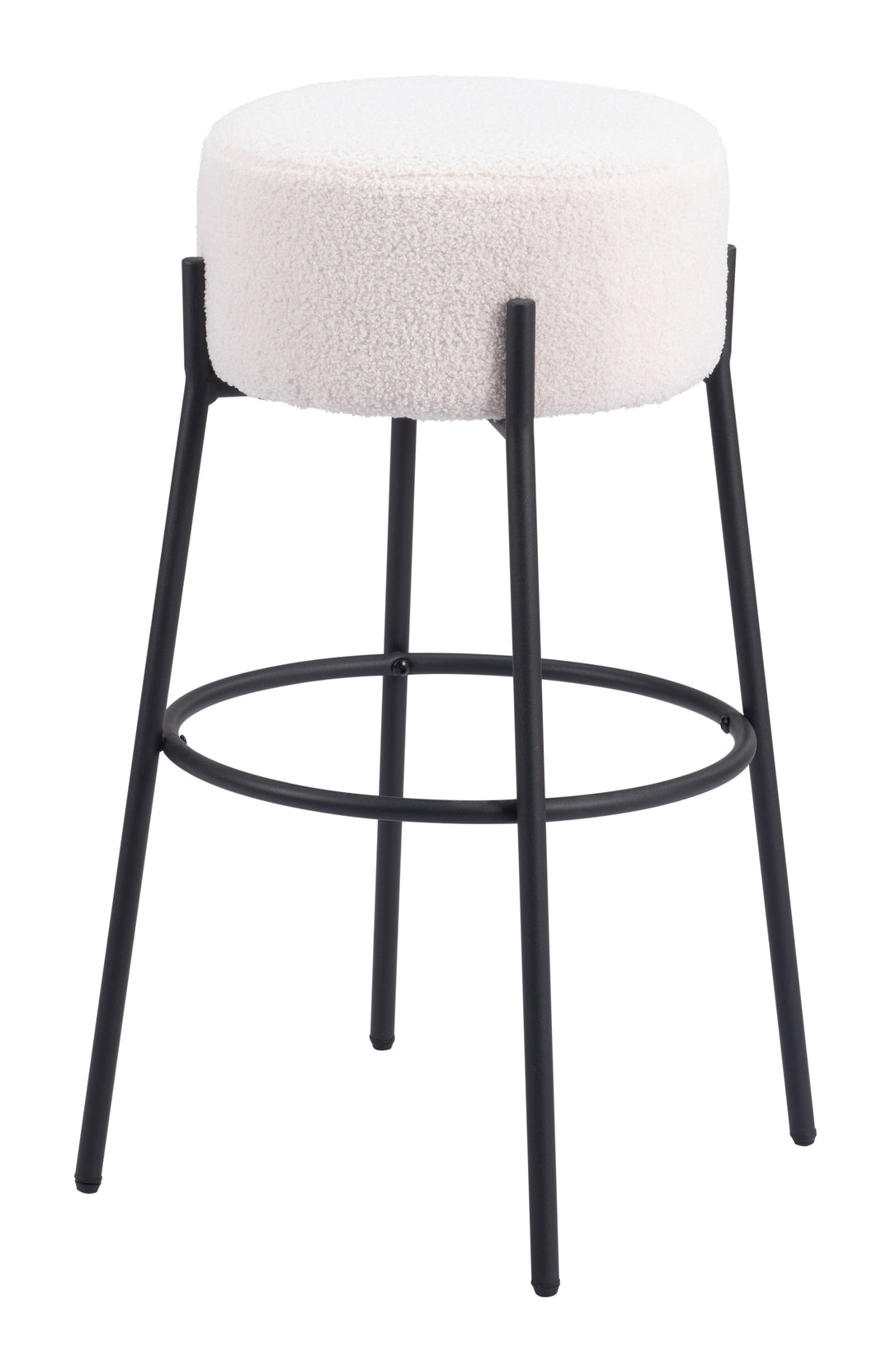 Zuo Blanche Barstool (Set of 2) Ivory