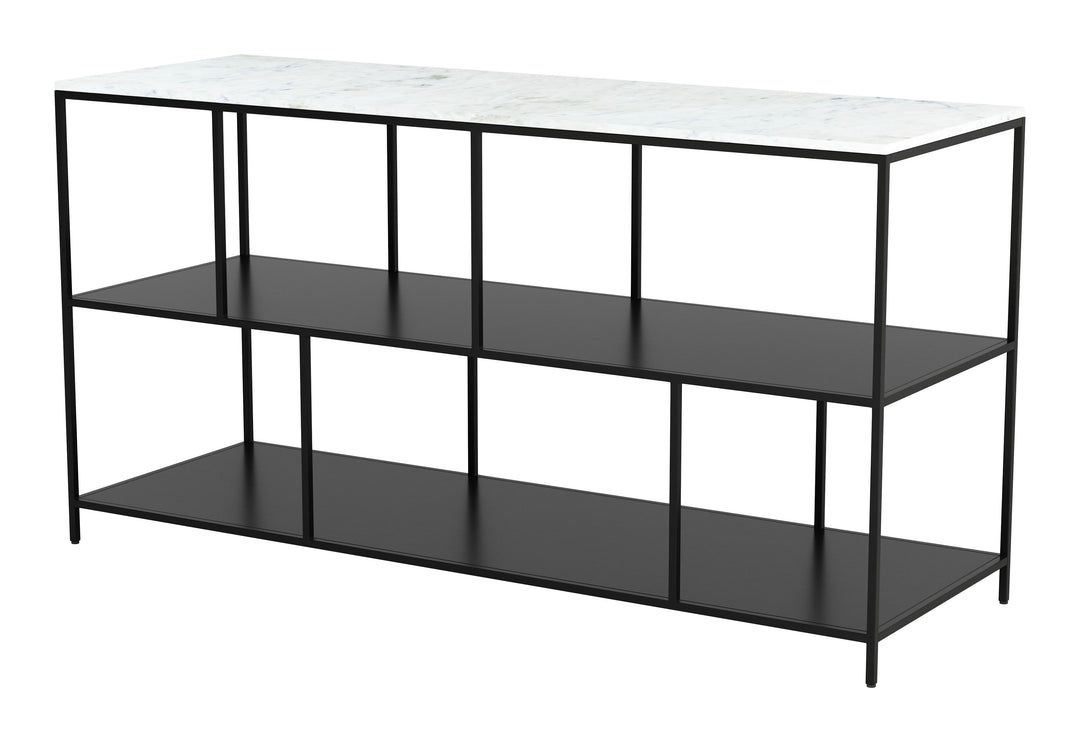 Zuo Singularity Console Table White & Black