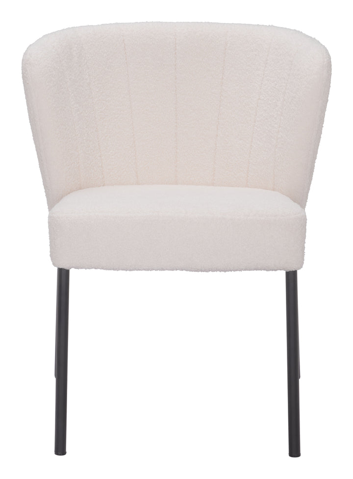 Zuo Aimee Dining Chair (Set of 2) Cream