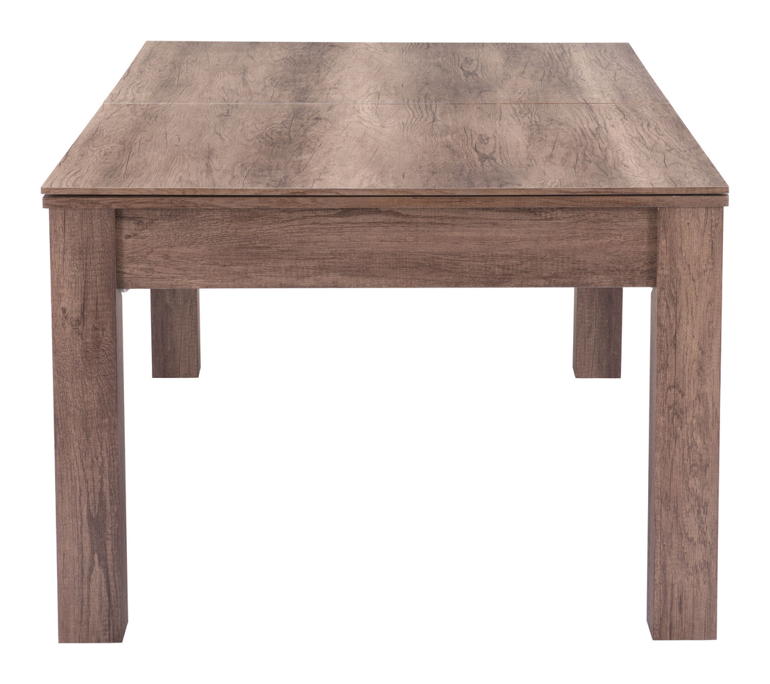 Zuo Bonker 3 in 1 Table Brown