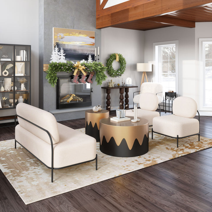 Zuo Arendal Sofa Vanilla