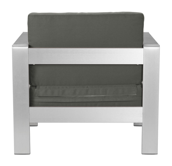 Zuo Cosmopolitan Armchair Dark Gray
