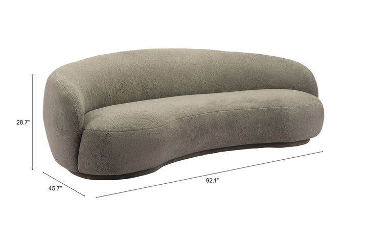 Zuo Tibet Sofa Olive Green