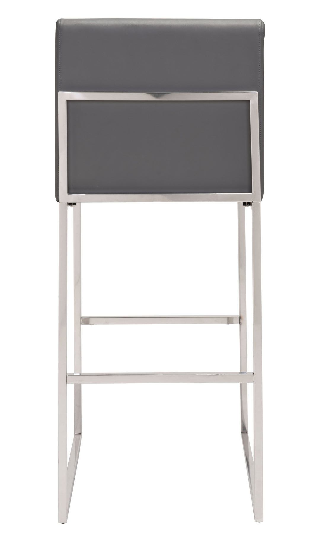 Zuo Genoa Barstool Gray