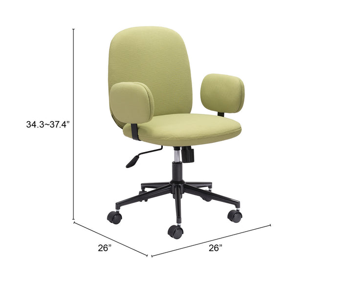 Zuo Lionel Office Chair Olive Green