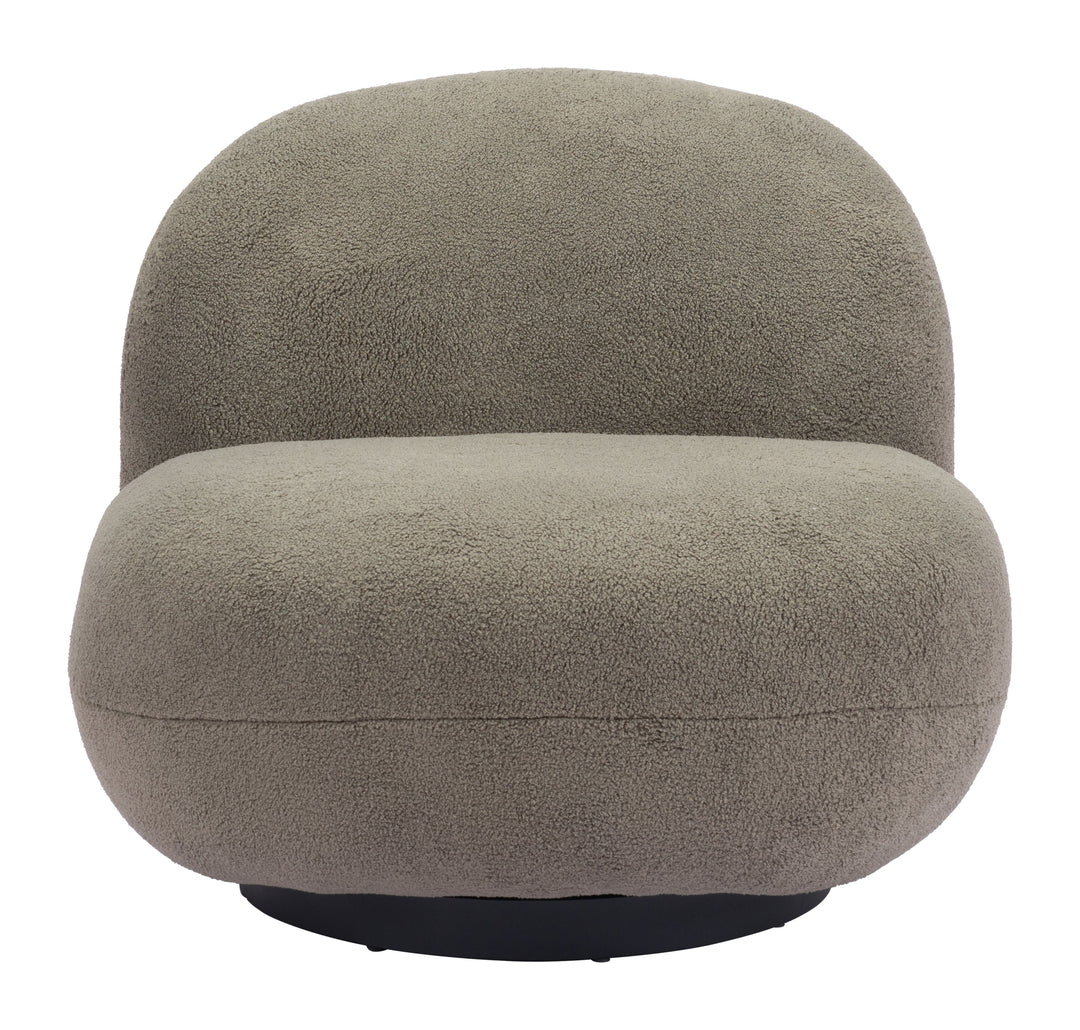 Zuo Myanmar Accent Chair Olive Green