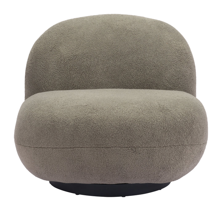 Zuo Myanmar Accent Chair Olive Green