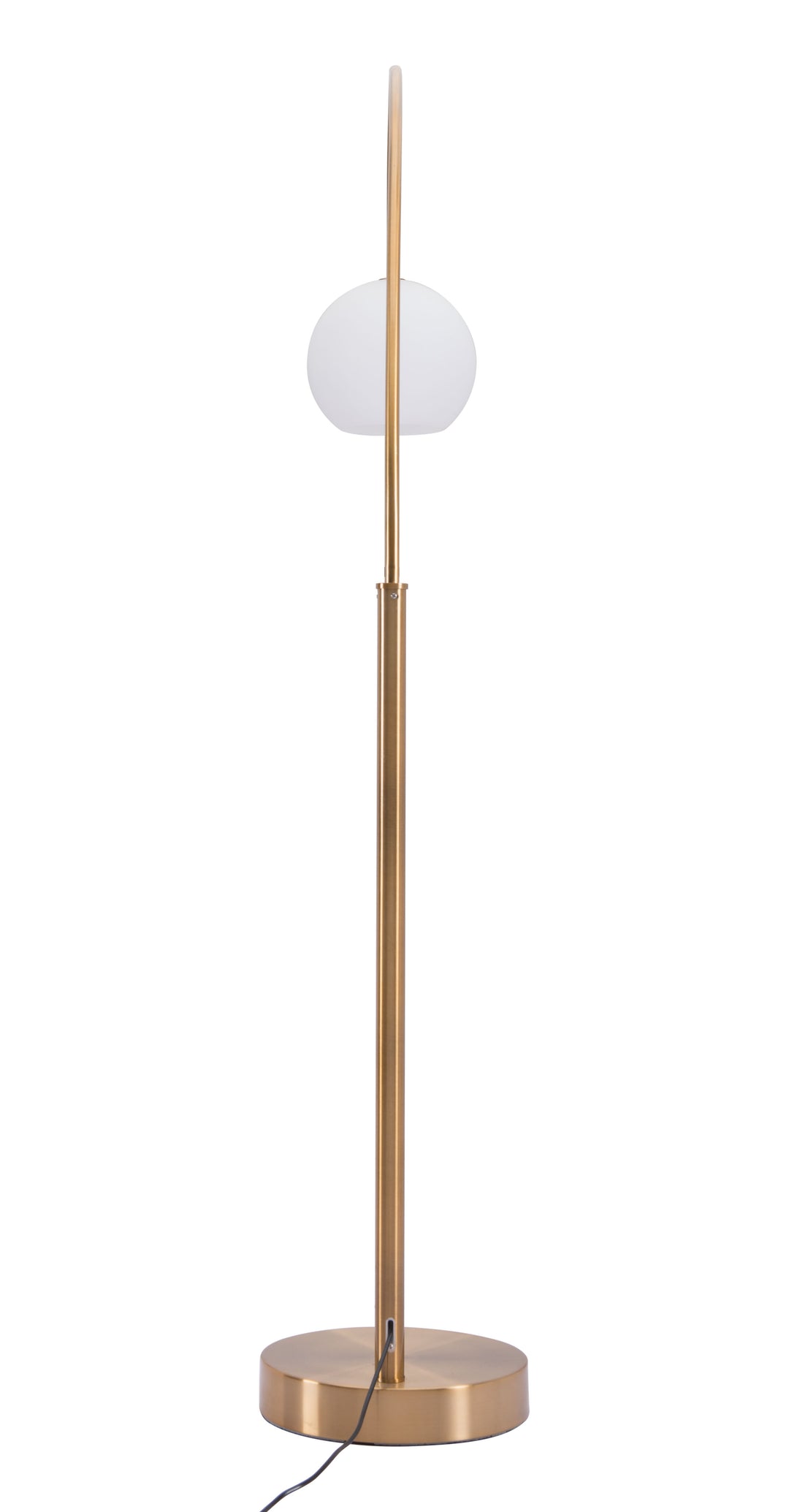 Zuo Griffith Floor Lamp Brass