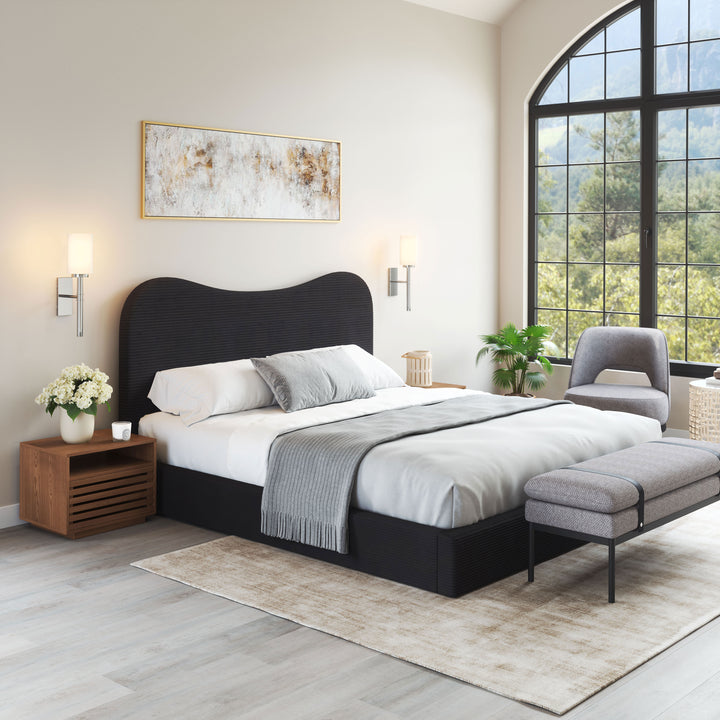 Zuo Sele King Bed Black
