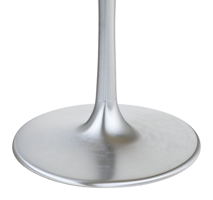 Zuo Metropolis Dining Table Gray & Silver
