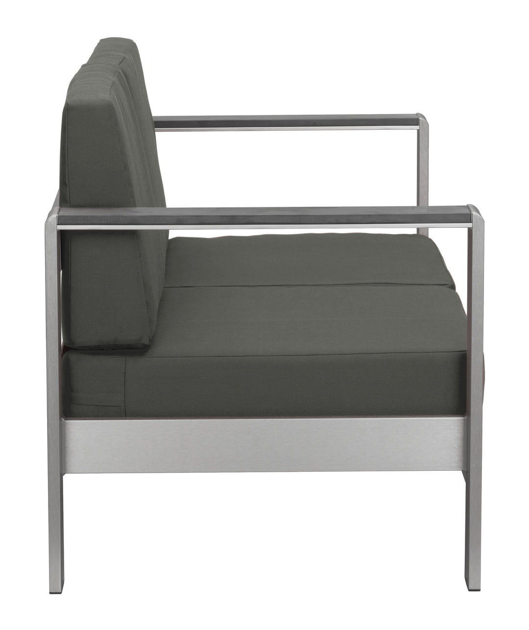 Zuo Cosmopolitan Sofa Dark Gray