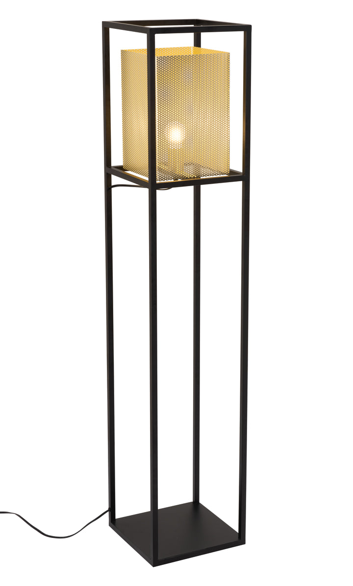 Zuo Yves Floor Lamp Gold & Black