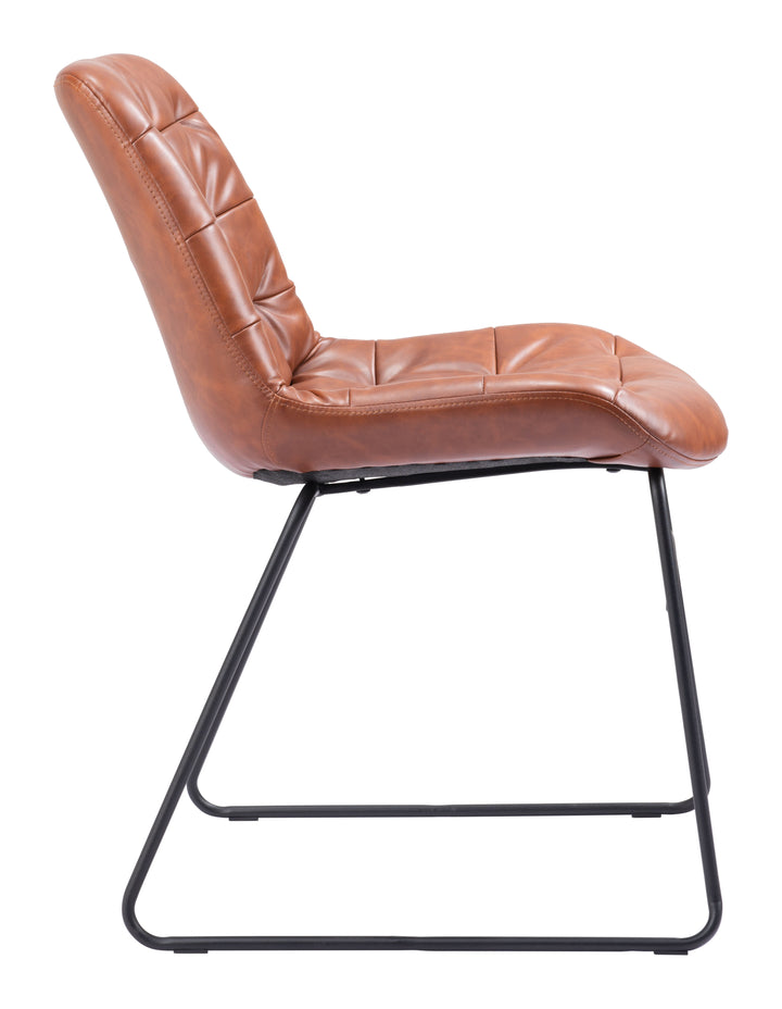 Zuo Tammy Dining Chair (Set of 2) Vintage Brown