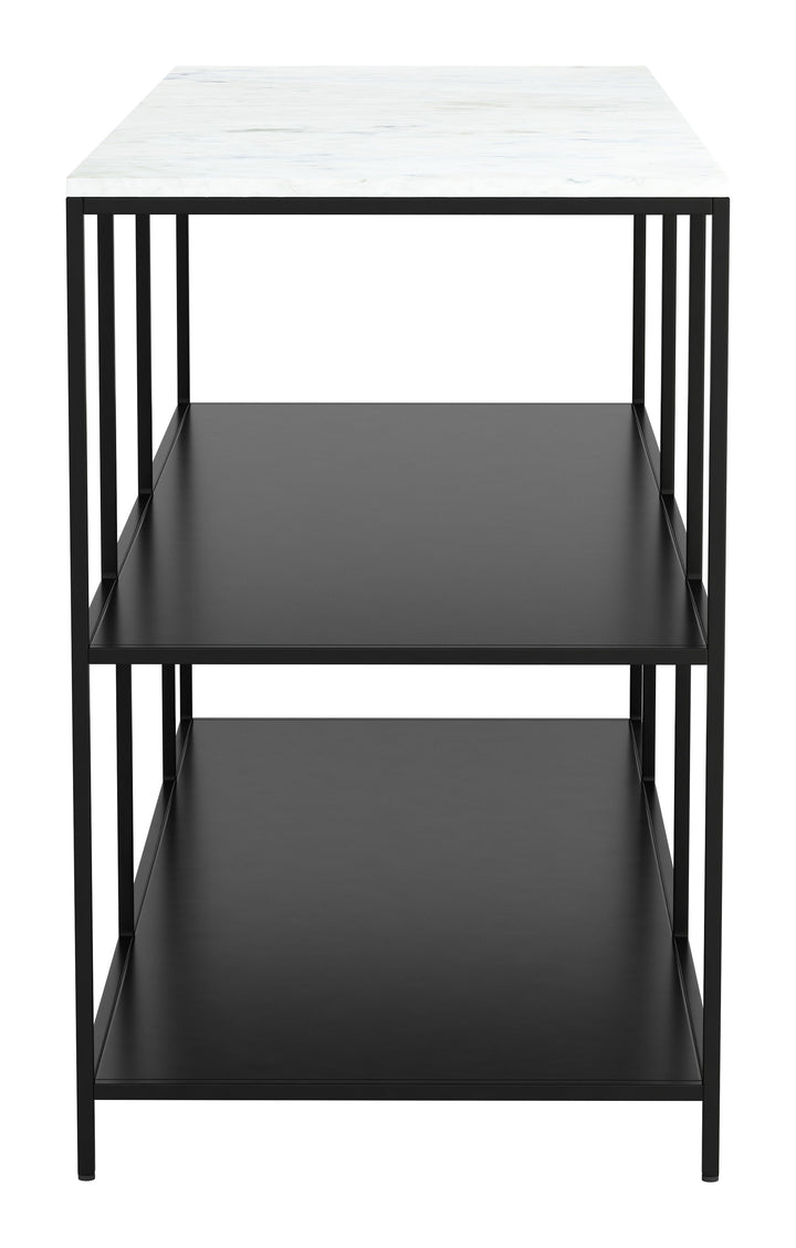 Zuo Singularity Console Table White & Black