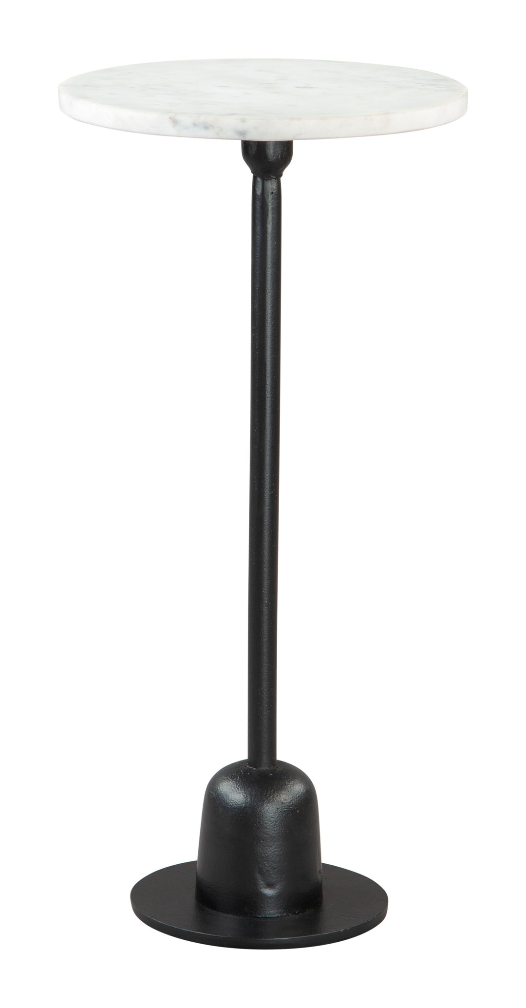 Zuo Woozy Side Table White & Black