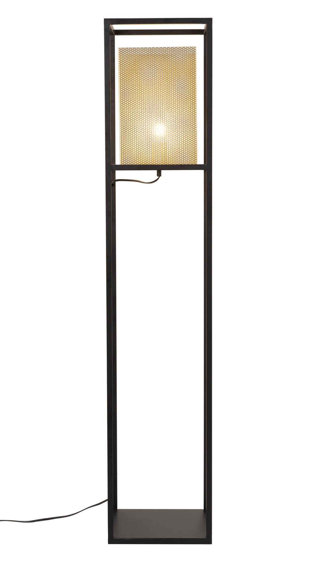 Zuo Yves Floor Lamp Gold & Black