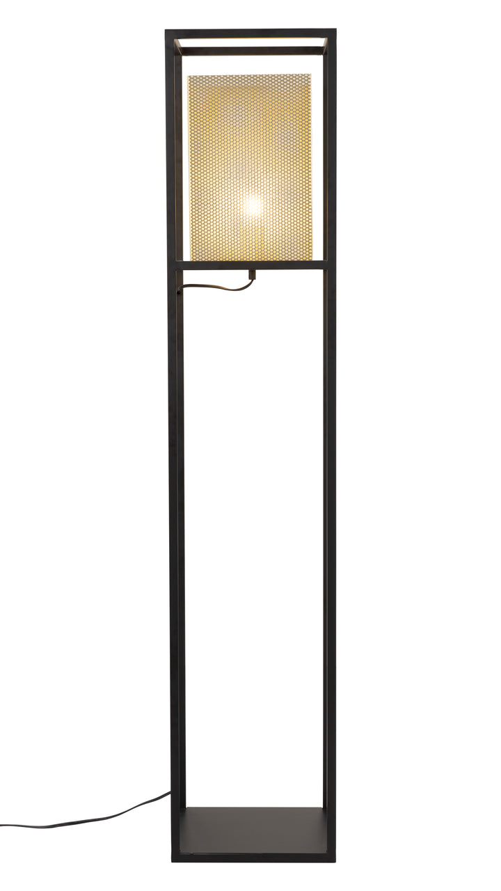 Zuo Yves Floor Lamp Gold & Black
