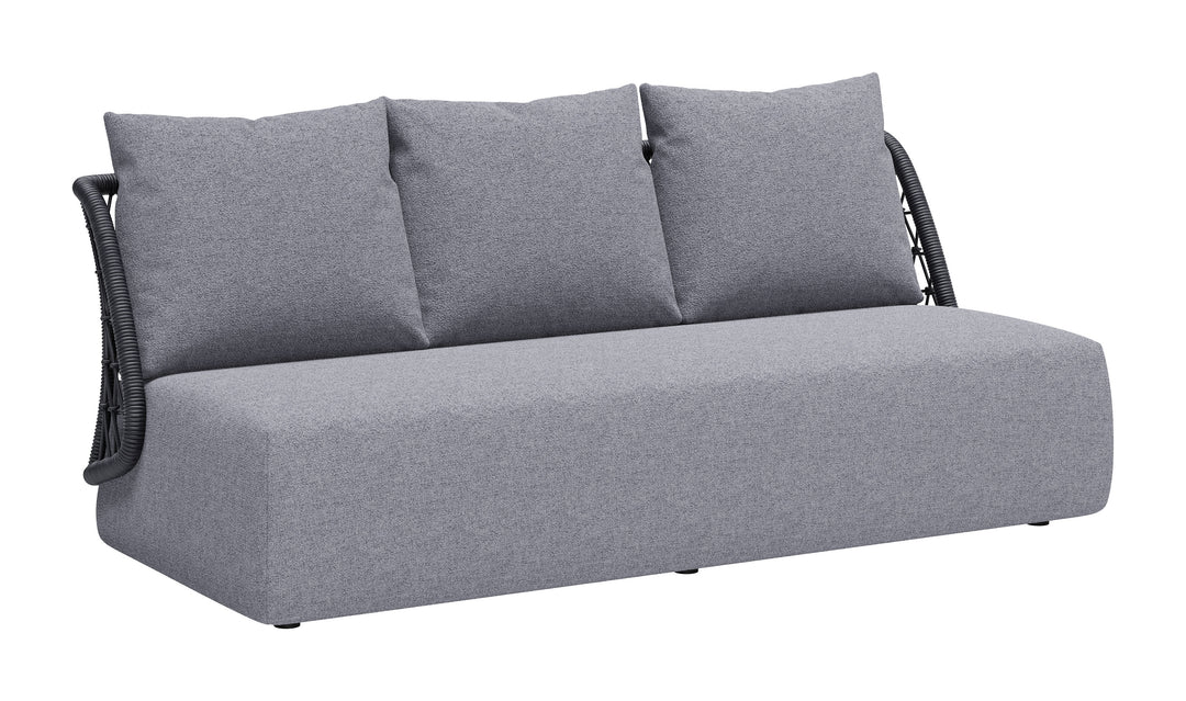 Zuo Mekan Sofa Gray
