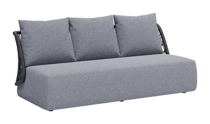 Zuo Mekan Sofa Gray
