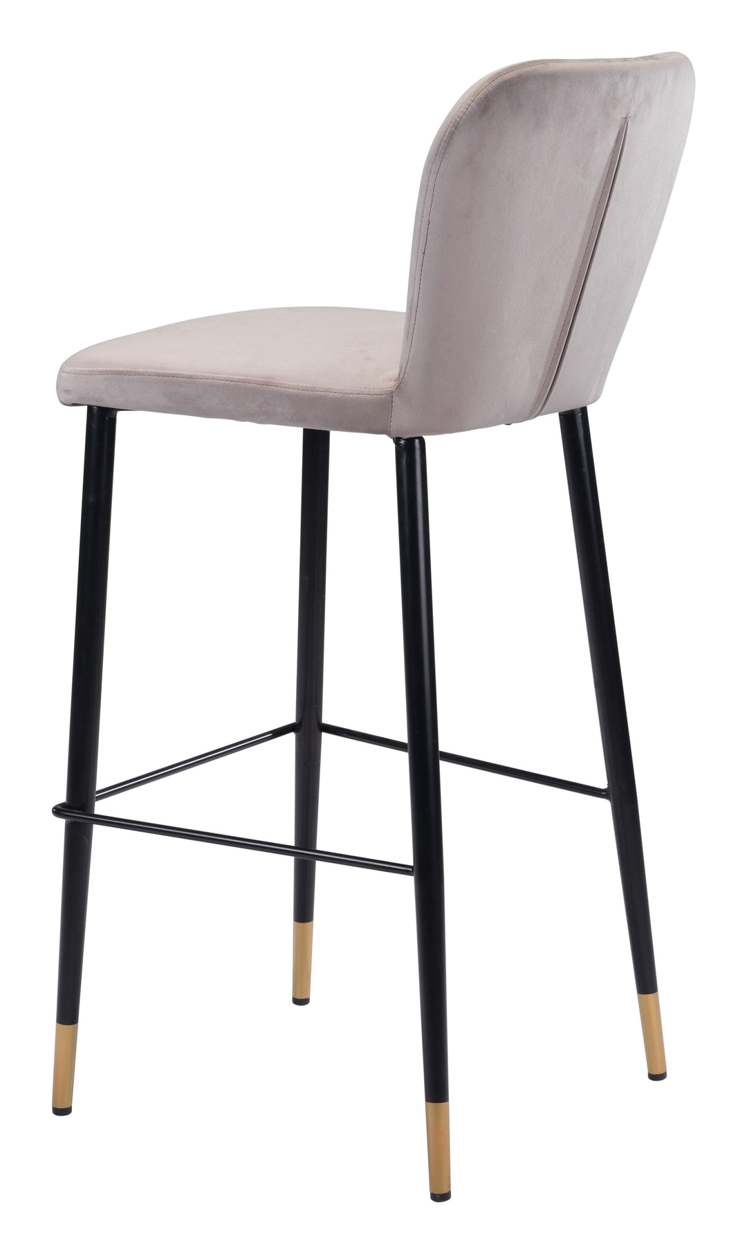 Zuo Manchester Barstool (Set of 2) Gray