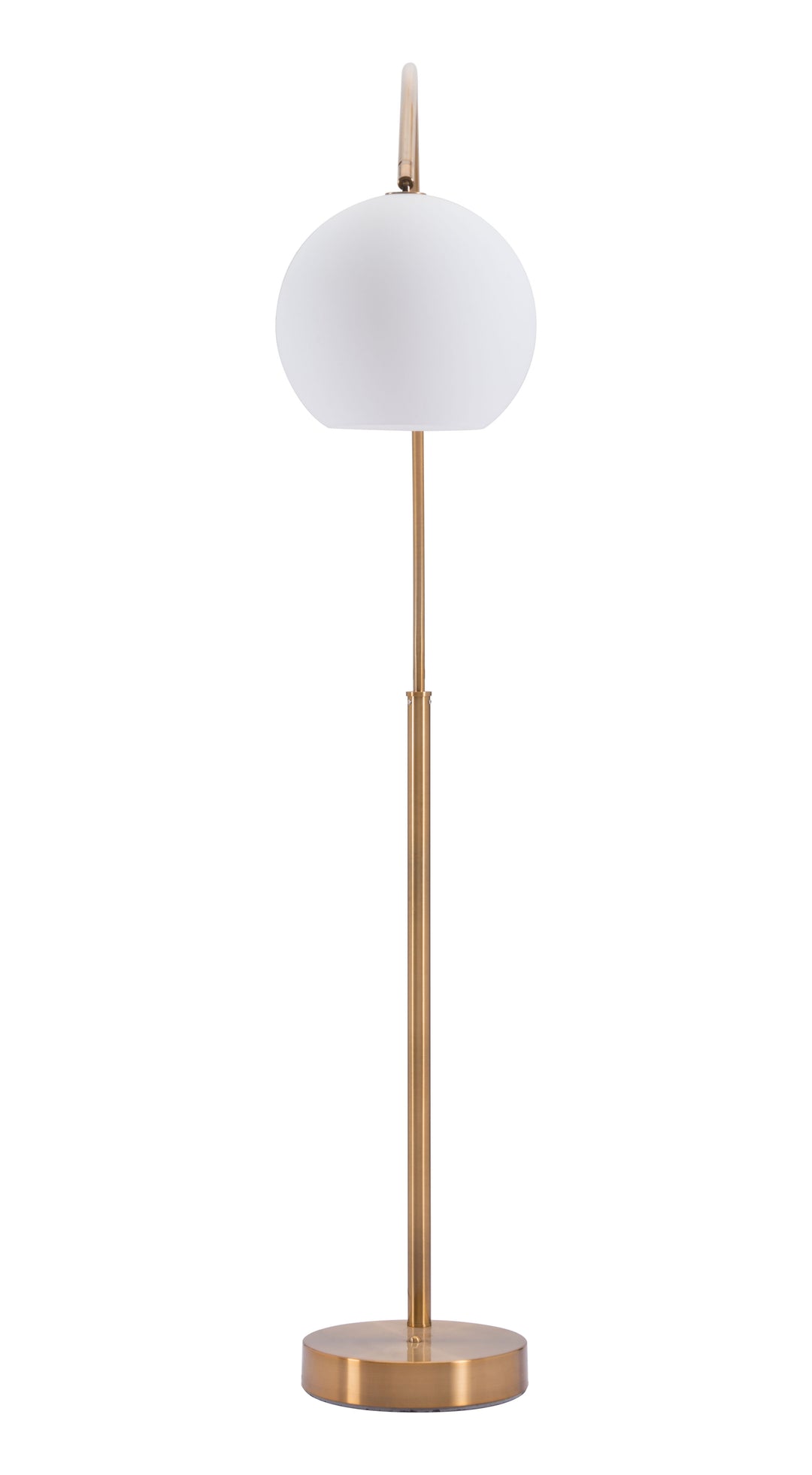 Zuo Griffith Floor Lamp Brass